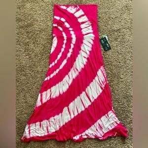 INC International Convertible Dress/Skirt Size L in Tropical Bloom